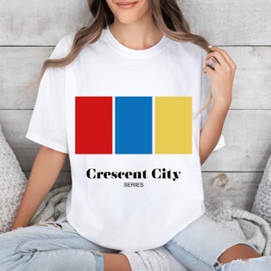 Crescent City - Color Blocked Book Series/CC2/CC3/Bryce/Hunt/Sarah J Maas/SJM/Book Merchandise/Crescent City Fan Merch/