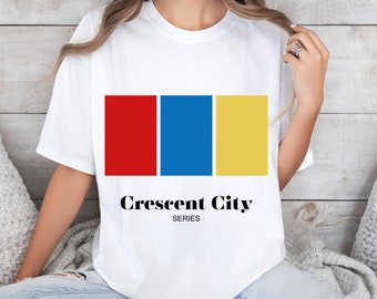 Crescent City - Color Blocked Book Series/CC2/CC3/Bryce/Hunt/Sarah J Maas/SJM/Book Merchandise/Crescent City Fan Merch/