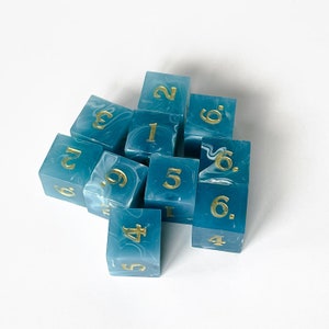 Sneak Attack Dice and Tracker “Swashbuckler” for Dungeons & Dragons 5e, Pathfinder 2e, Rogue Dice for Sneak Attack