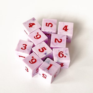Sneak Attack Dice and Tracker “Phantom” for Dungeons & Dragons 5e, Pathfinder 2e, Rogue Dice for Sneak Attack