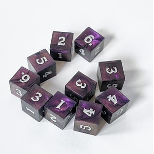 Sneak Attack Dice and Tracker “Arcane Trickster” for Dungeons & Dragons 5e, Pathfinder 2e, Rogue Dice for Sneak Attack