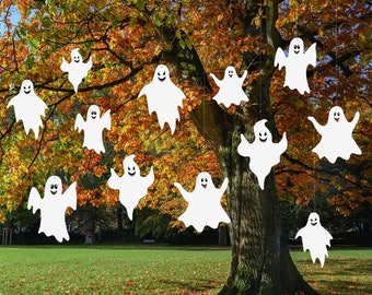 Halloween Decor, Hanging Ghost, Waterproof Large Size Realistic Scary Ghost For Outdoor Halloween Decoration, Flying Ghost, Halloween Signs