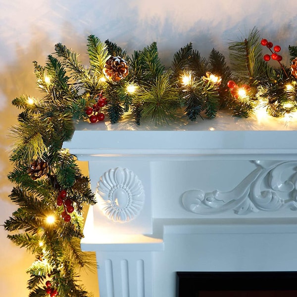 Christmas Garland Etsy