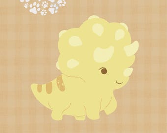 Dinosaur Themed Nursery Prints