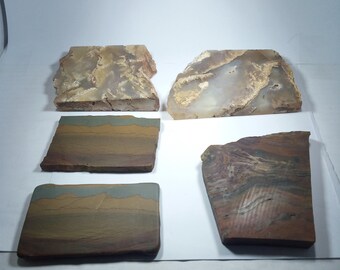 Jasper and Agate Slab Parcel