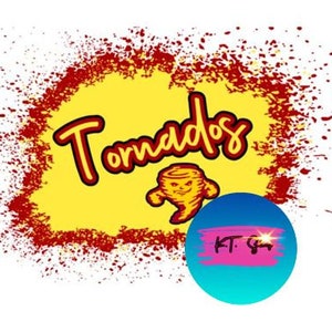 Tornados Paint Splash PNG Download ONLY - School Mascot - Burgundy (Maroon) and Yellow (Gold)