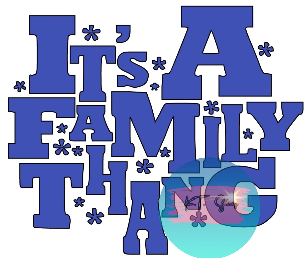 It's A Family Thang PNG, JPG, PDF Download Only - Etsy