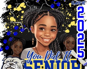 Canva Editable Grad Template - Graduation Design Link
