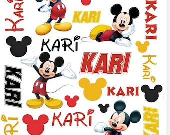 M Mouse Blanket Canva Template