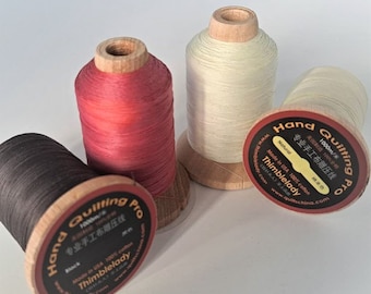 Hand quilting threads