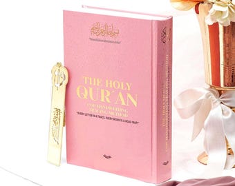 Tracing Quran (Full Quran) Traceable Quran Hardback with Bookmark (17x24cm)