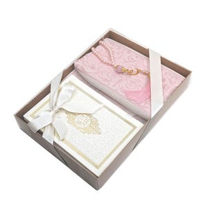 Prayer Mat, Islamic Gift Set for Muslim, Prayer Rug, Surah Book, Tasbih, Eid Gift, Birthday Gifts, Ramadan Gift, Favor