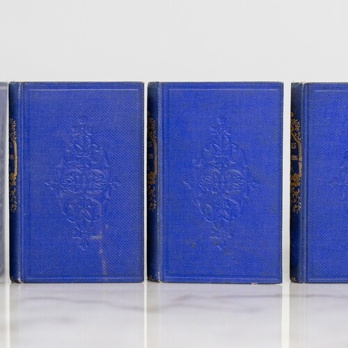 1866 Poems by Elizabeth Barrett Browning | Published by James Miller | 5 Volumes Complete Set | shops Antique Books