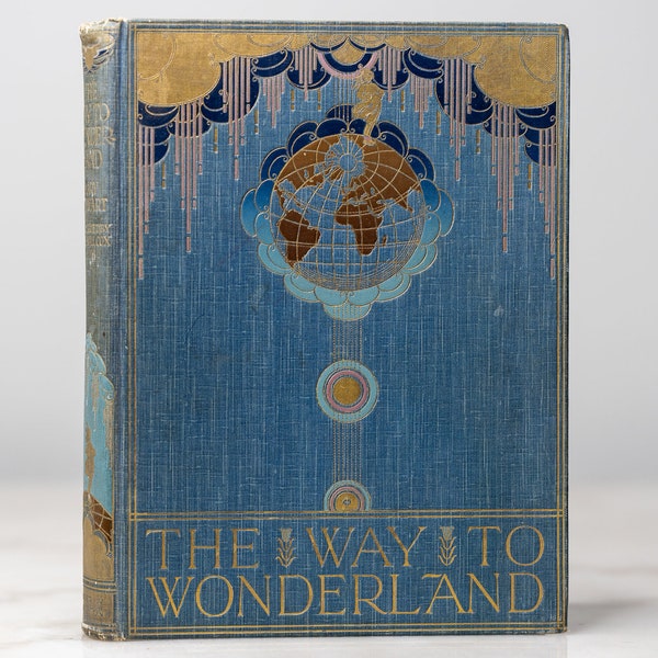 Wonderland Antique Book 1st Edition The Way To Wonderland By Mary Stewart With Illustrations By Jessie Willcox Smith Victorian Alice Scarce