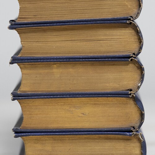 1866 Poems by Elizabeth Barrett Browning | Published by James Miller | 5 Volumes Complete Set | shops Antique Books