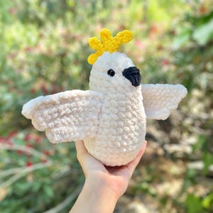 Cacatoès au crochet fait main !