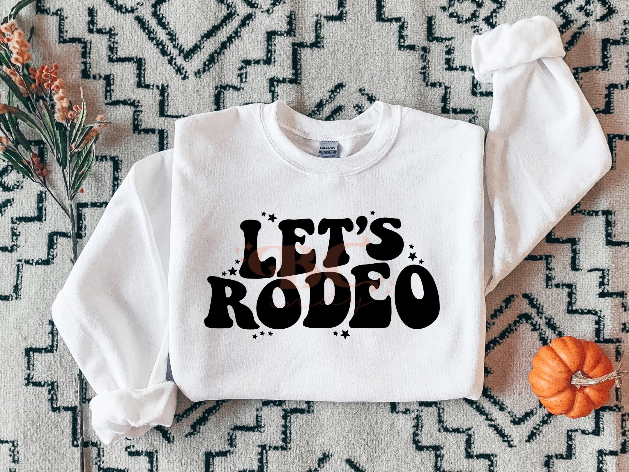 Let's Rodeo SVG & PNG Western Punchy Rodeo Cowboys - Etsy
