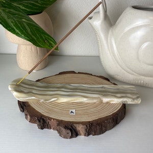 Zebra Onyx Incense Holders