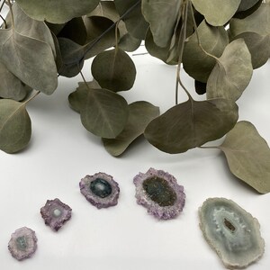 Amethyst Stalactite Slices