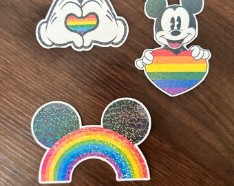 Pride Sticker Pack, LGBTQ sticker, planner sticker, pride laptop sticker, pride tumbler sticker, waterbottle sticker