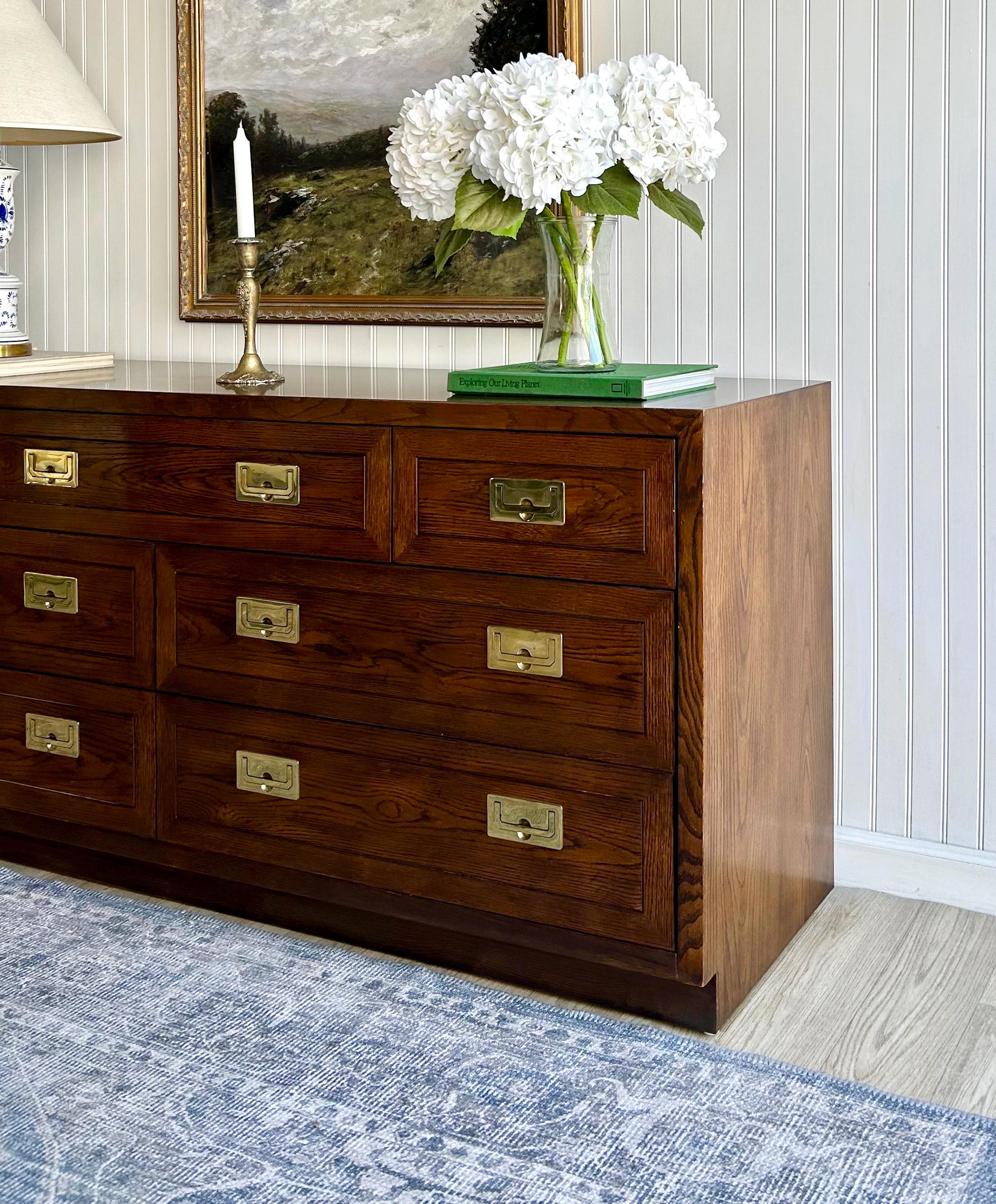 SOLD OUT - Example Only, Henredon Campaign Dresser - Etsy SOLD OUT - Example Only, Henredon Campaign Dresser - Etsy