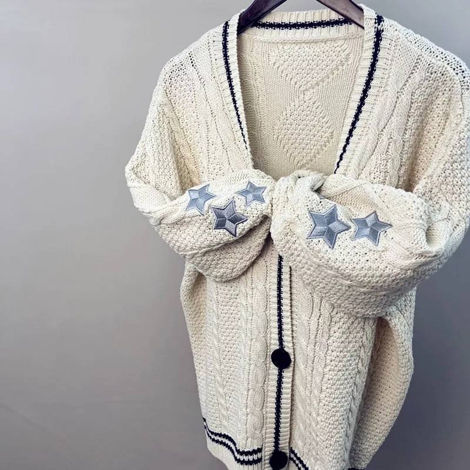 Limited Edition Folklore Cardigan With Folklore Patch// Etsy