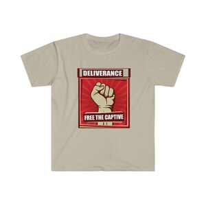 T-shirt Softstyle Unisexe Libérance Captive, Chrétien, Réveil, Liberté en Christ