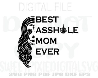 Bästa rövhålsmamma någonsin digital fil. Omedelbar digital nedladdning. Digital fil. Cricut-klippfil. Sublimering. Svg. Png. Pdf. Jpg. Dxf. Eps.