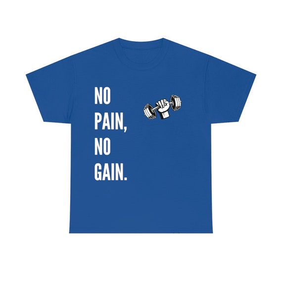 Camiseta Gym Lovers Gimnasio No Pain No Gain