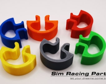 Kabelmanagement Clips für SimRacer | Cable Clip Sim Racing