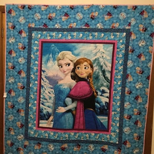 Frozen Movie Quilt - Brand new, one of a kind, Australian Made