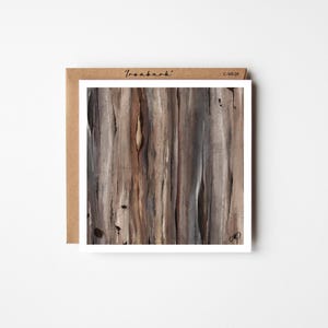 Tree Bark Greetings Card,All occasions greeting card,Nature greeting card, Tree Card,Wooden Tree card, Living Tree Card,Father’s Day Card