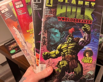 Planeta Hulk - Rompemundos - Vol. 1-4 - Cómics Marvel