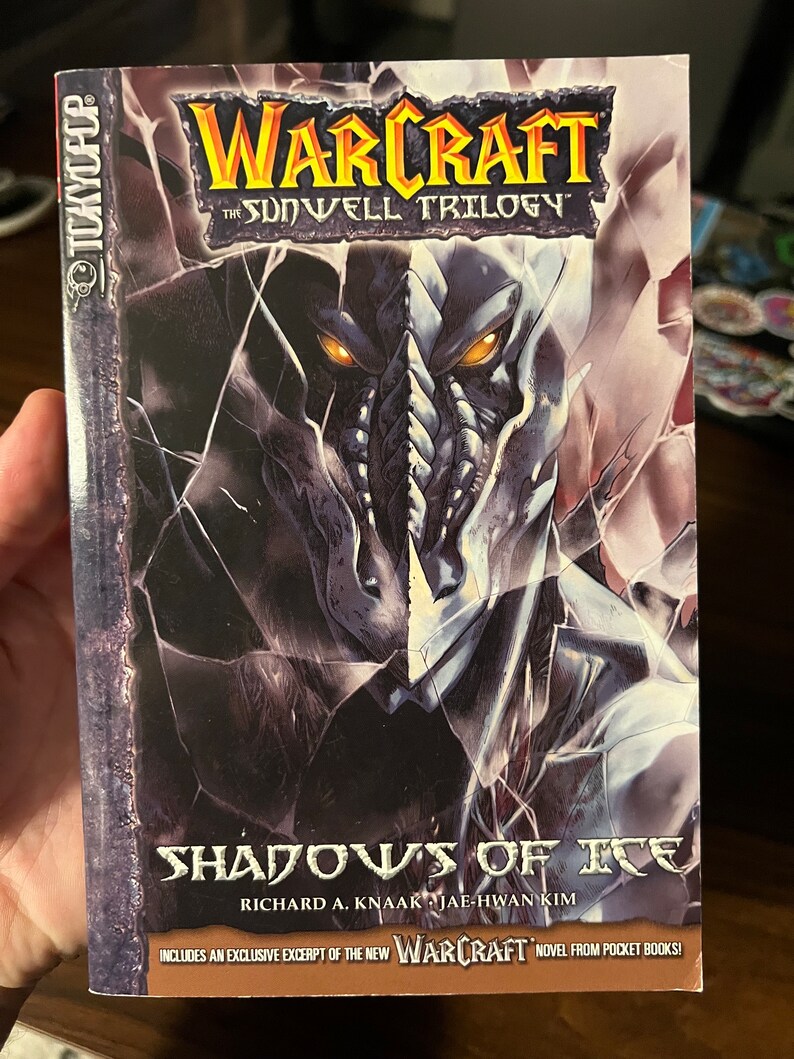Warcraft Sunwell Trilogy Book 2 Shadows of Ice Richard A. Knaak image 1
