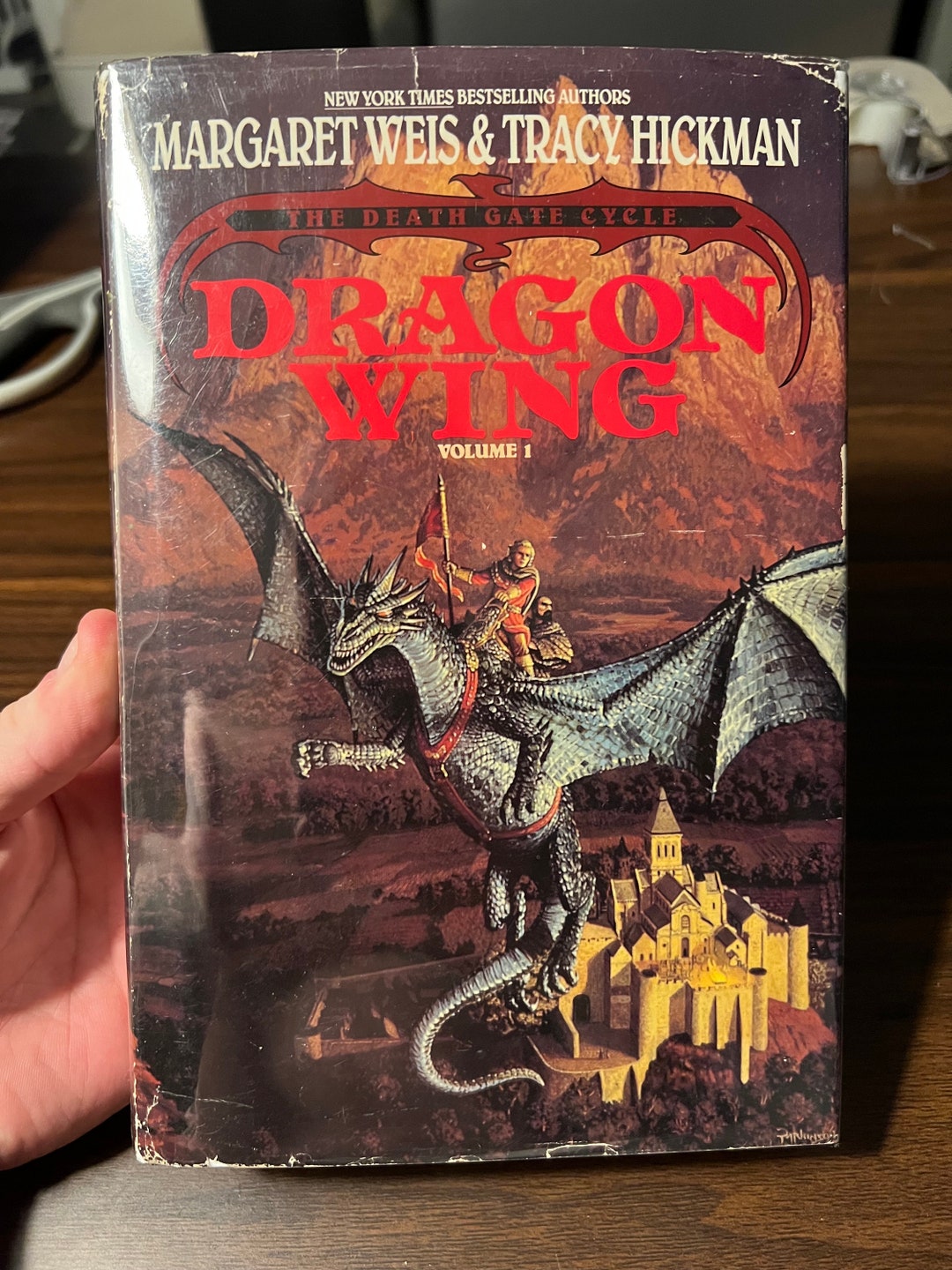 Dragon Wing the Death Gate Cycle Vol.1 Margaret Weis & Tracy Hickman Etsy