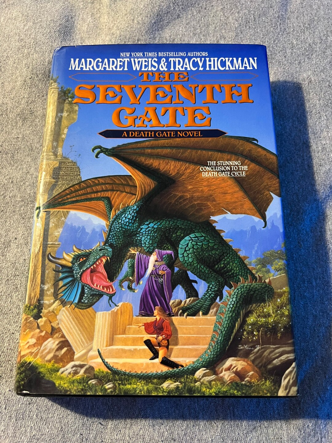 The Seventh Gate Death Gate Cycle Vol. 7 Margaret Weis & Etsy