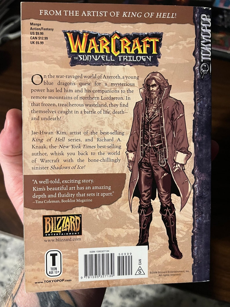 Warcraft Sunwell Trilogy Book 2 Shadows of Ice Richard A. Knaak image 3