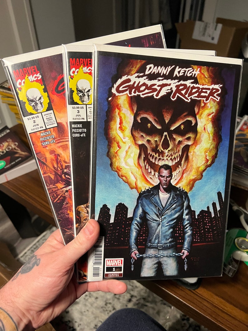 Danny Ketch Ghost Rider Vol.1-3 Marvel Comics image 1