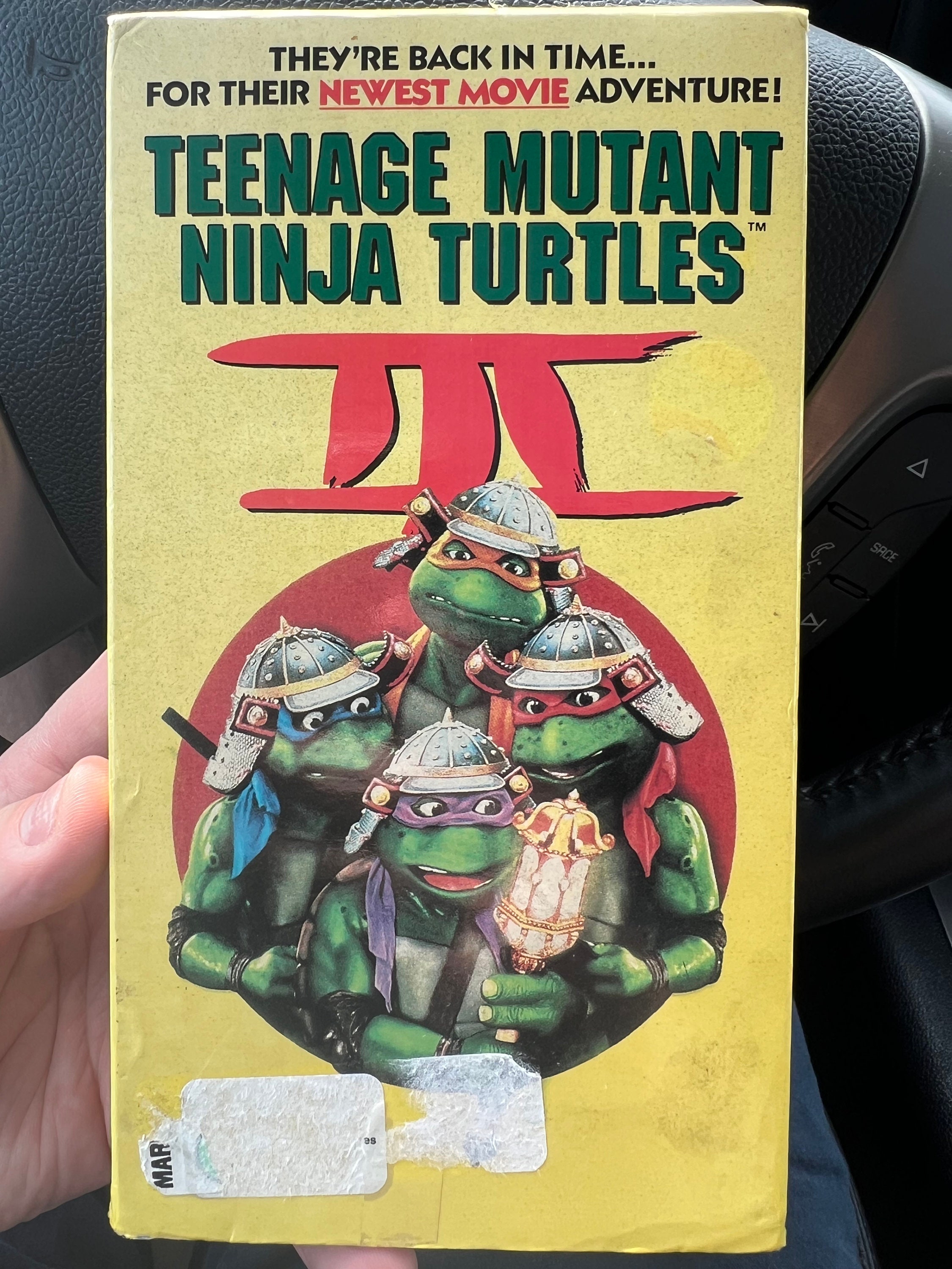 Teenage Mutant Ninja Turtles 3 VHS - Etsy