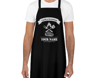 Personalized Grillmaster Apron | Personalized Apron | Personalized Men's Apron