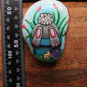 Hand Painted Easter Rock - Etsy