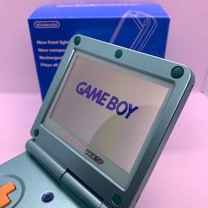 BMO “beemo” Custom Game Boy Advance Gba SP Uv Printed Face With ...