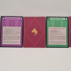 Paladin D&amp;D 5e Spell Cards | Custom Printable - Etsy