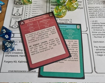 Ranger Spell Cards - Etsy