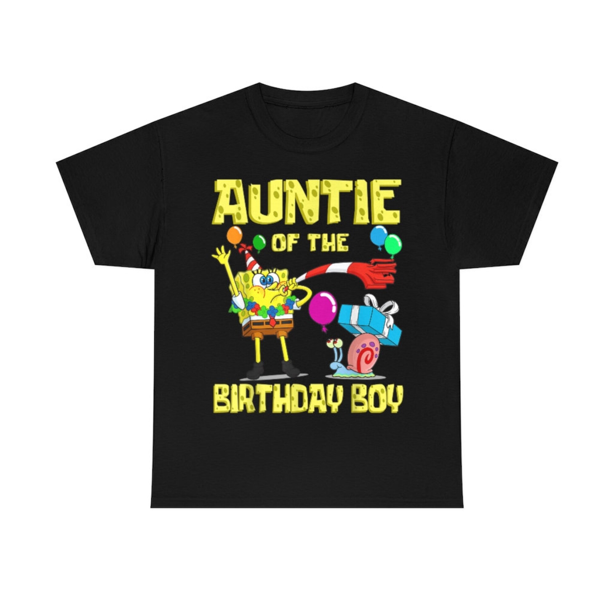 Discover Pytrwq Mademark X Spongebob Squarepants Tante des Geburtstags T-Shirt