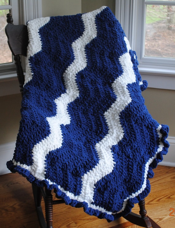 Yale University; Connecticut College.  Blue and White.  Handmade to order, custom design, dorm room decor, one-of-a-kind.