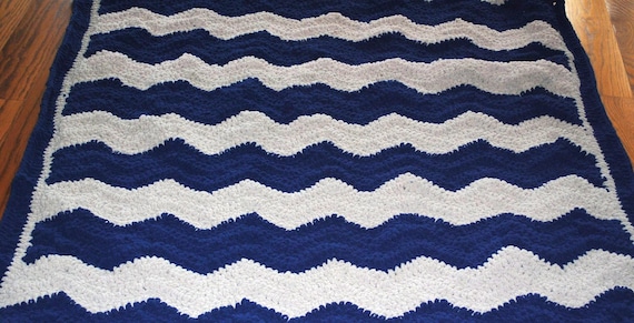 Rice University.  Oxford blue and grey.  Handmade to order, custom design, dorm room decor, one-of-a-kind.