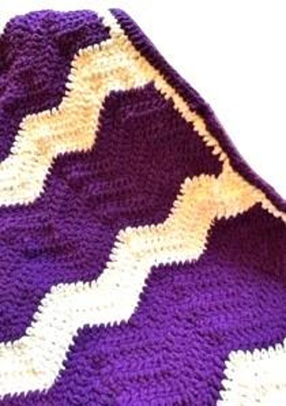 NYU; Northwestern.  Violet/Purple and White.  Handmade to order, custom design, dorm room decor, one-of-a-kind.