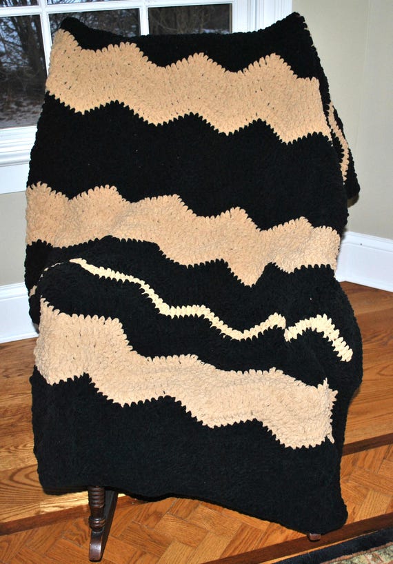 Purdue University.  Old gold and black.  Handmade to order, custom design, dorm room decor, one-of-a-kind.