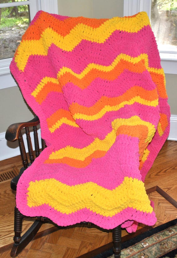 My Happy Place.  Bright, happy colors blanket.  Doesn't it just make you feel good?